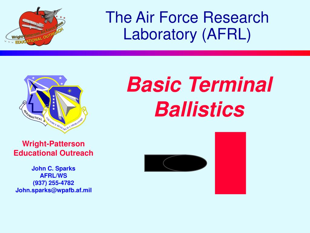 PPT - The Air Force Research Laboratory (AFRL) PowerPoint Presentation ...