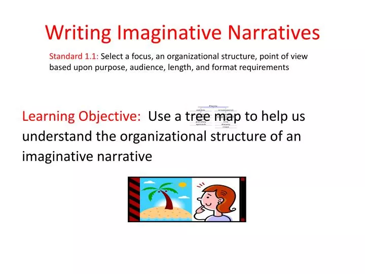 writing imaginative narratives