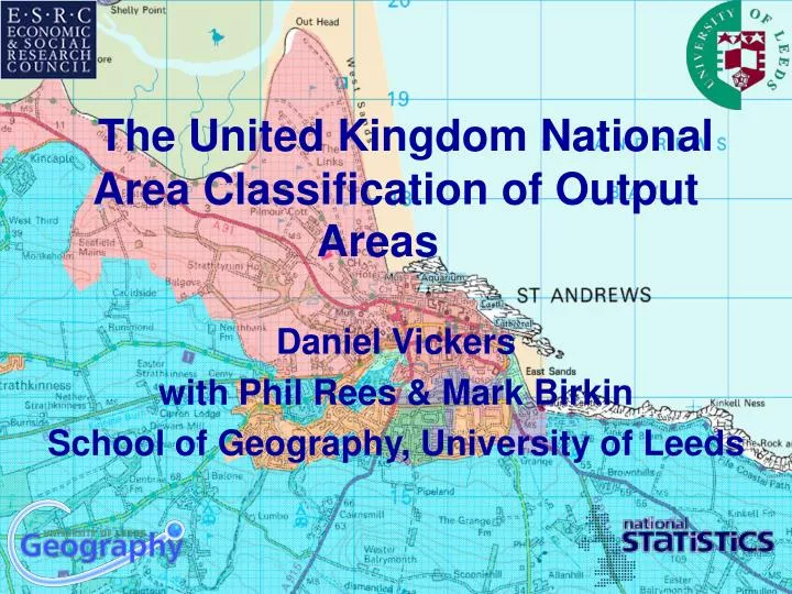 the united kingdom national area classification of output areas