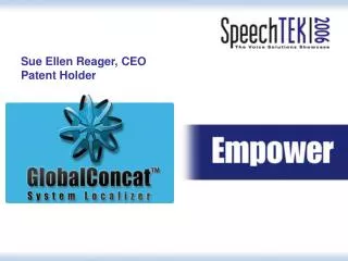 Sue Ellen Reager, CEO Patent Holder
