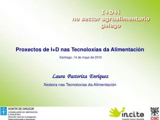 I+D+i no sector agroalimentario galego