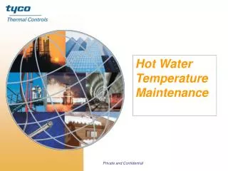 Hot Water Temperature Maintenance