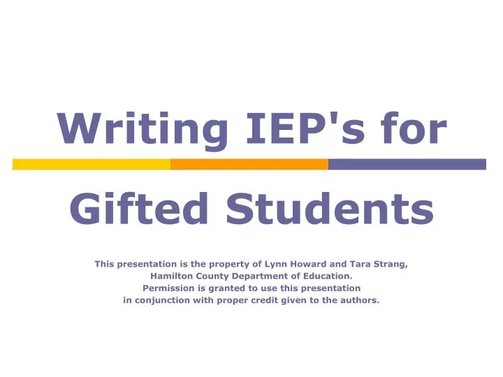 writing iep s for