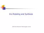 Iris Modeling and Synthesis - slide 1