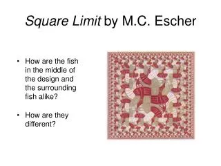 Square Limit by M.C. Escher