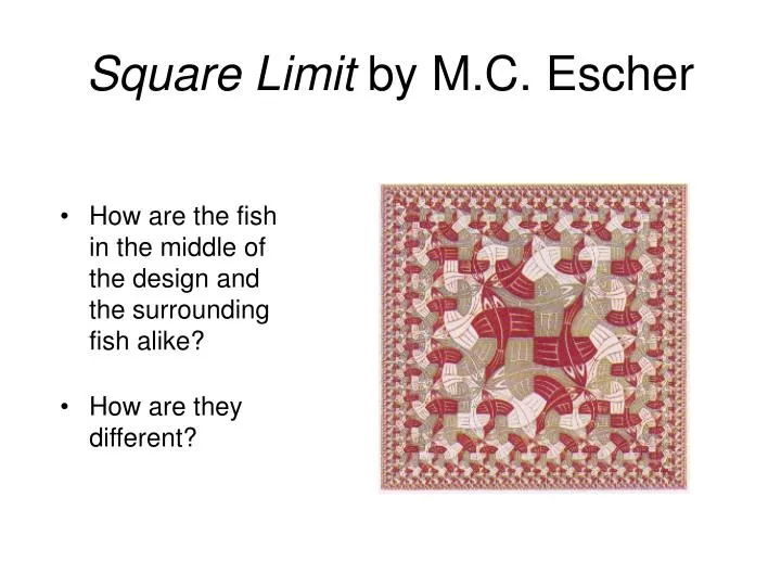 square limit by m c escher