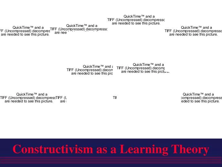 constructivism as a learning theory