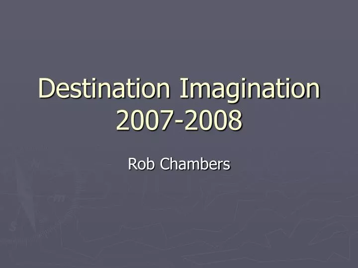 destination imagination 2007 2008