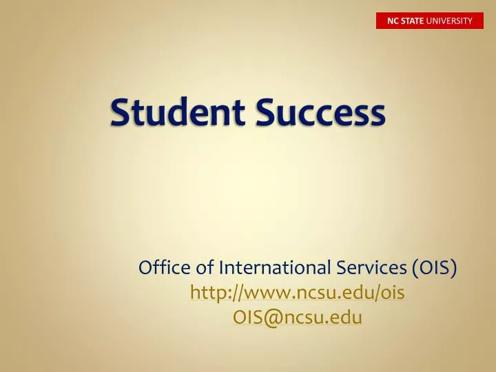 student success