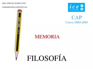 CAP Curso 2004-2005