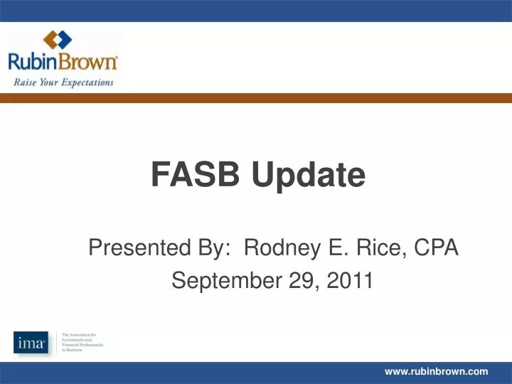 fasb update