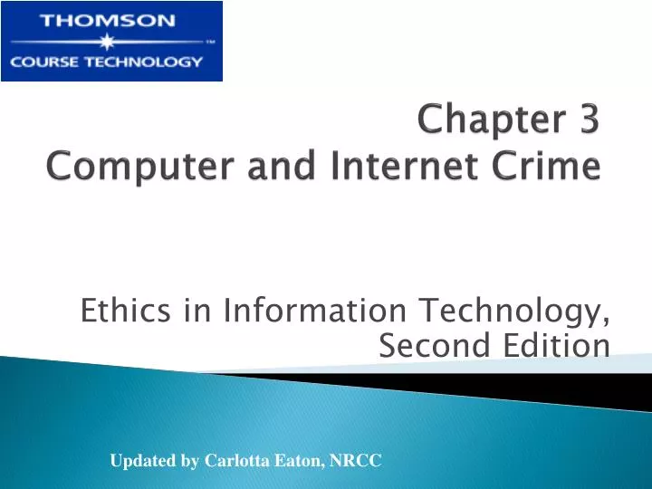 chapter 3 computer and internet crime