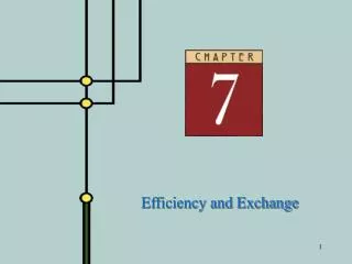 Efficiency and Exchange