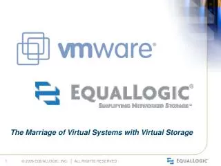 The Marriage of Virtual Systems with Virtual Storage