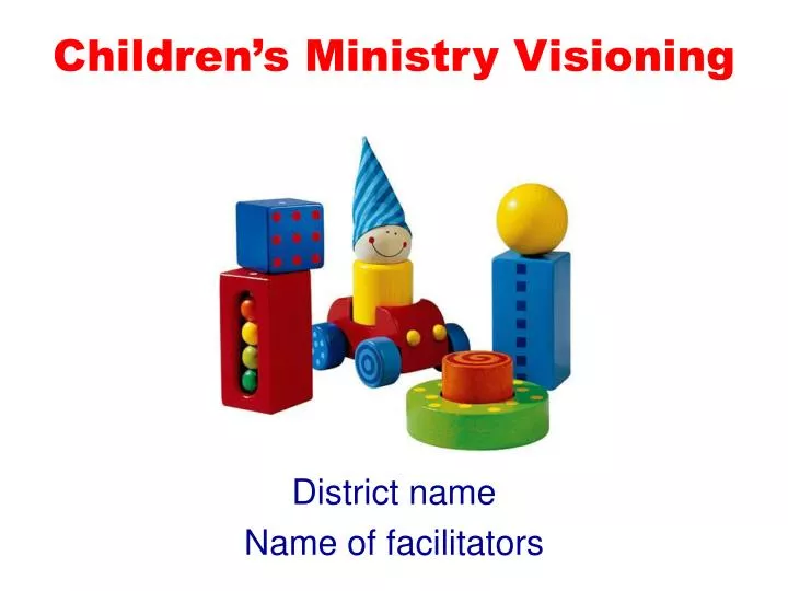 children s ministry visioning