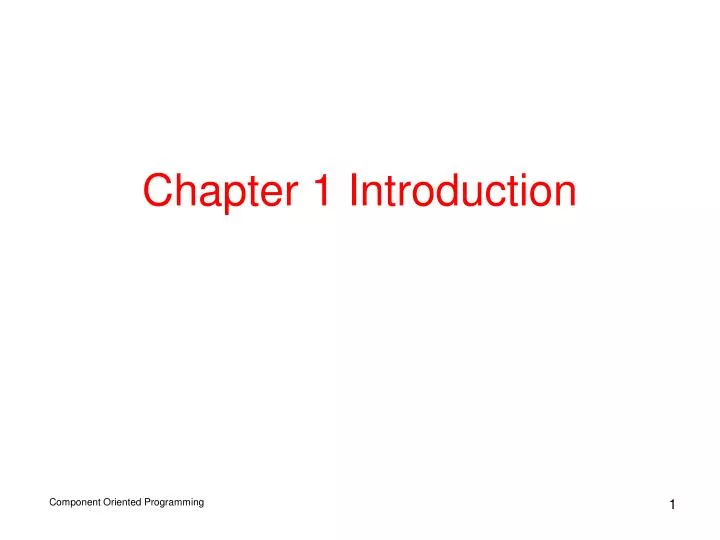 chapter 1 introduction