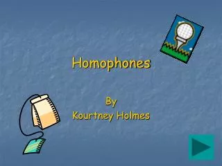 homophones