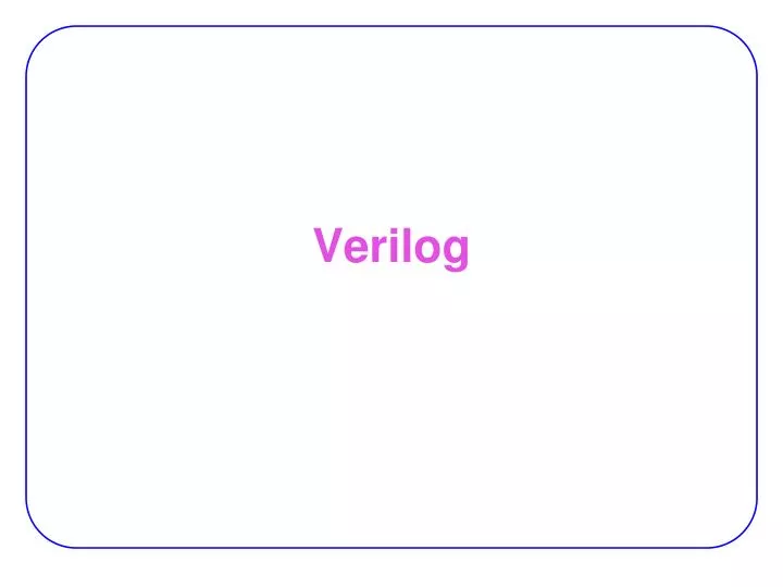 verilog