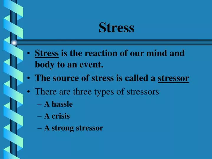 stress