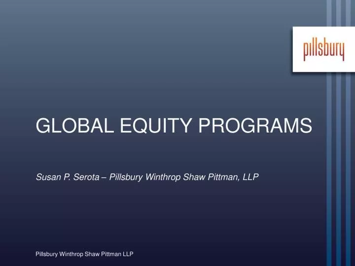 global equity programs