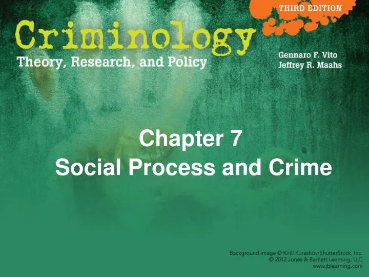 chapter 7 social process and crime