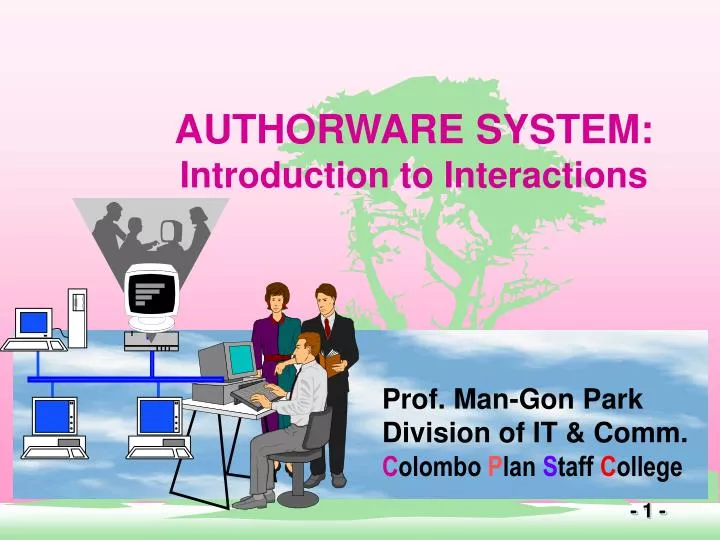 authorware system introduction to interactions