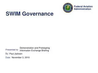 SWIM Governance