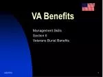 VA Benefits - slide 1