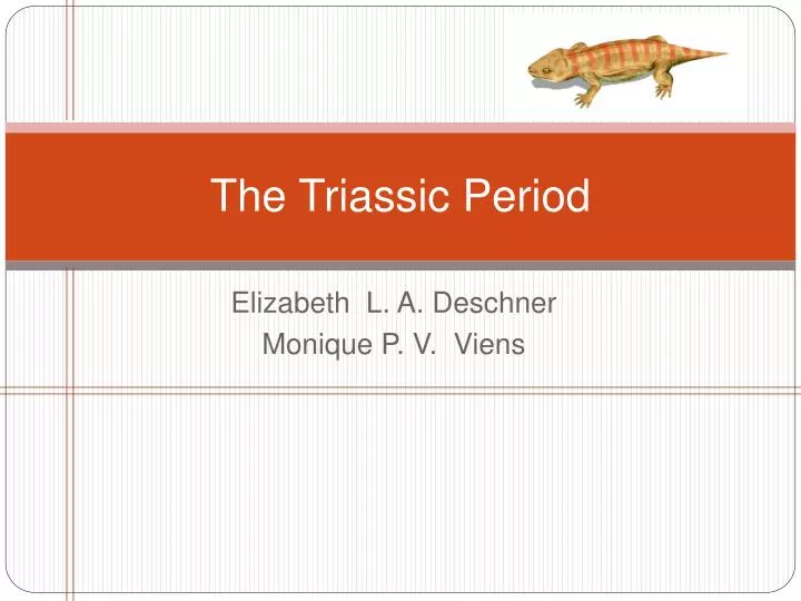 the triassic period