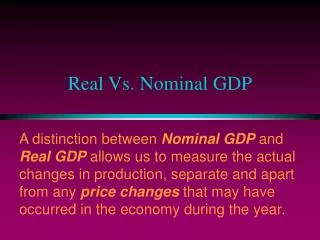 real vs nominal gdp
