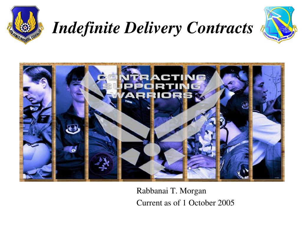 PPT - Indefinite Delivery Contracts PowerPoint Presentation, free ...
