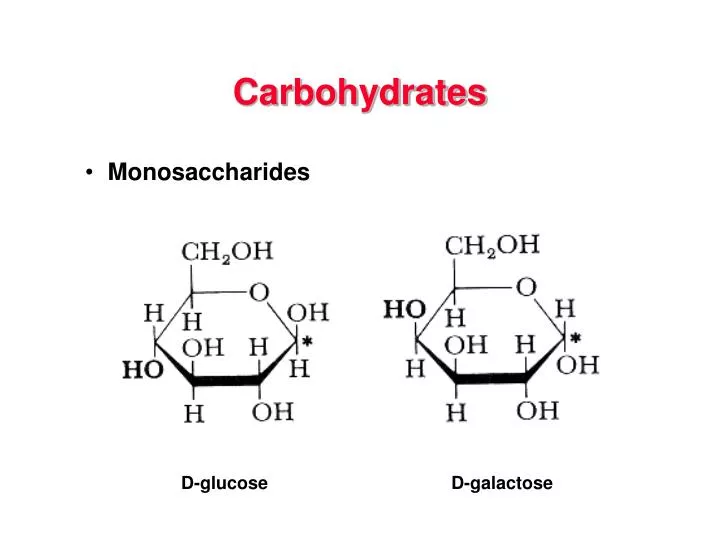 carbohydrates