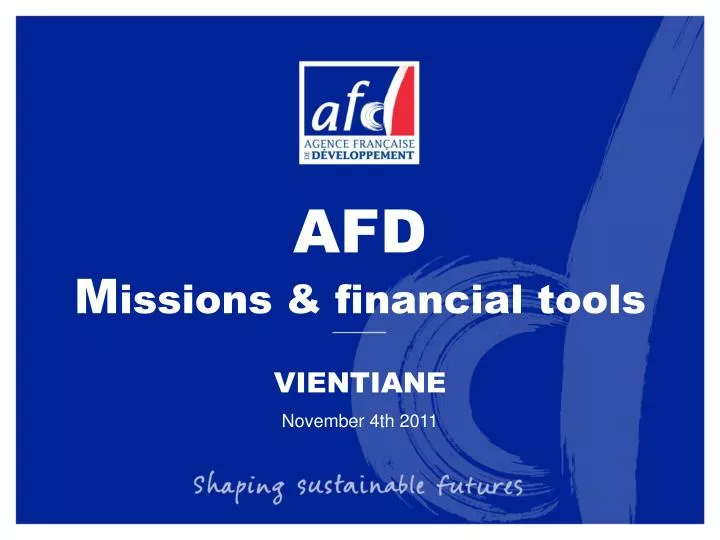 afd m issions financial tools