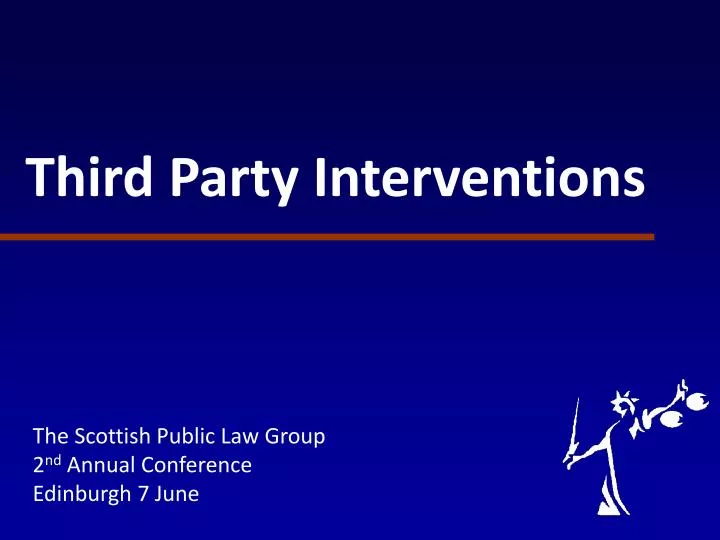 third party interventions
