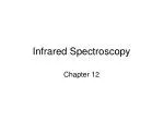 Infrared Spectroscopy - slide 1