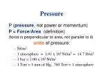 Pressure - slide 1