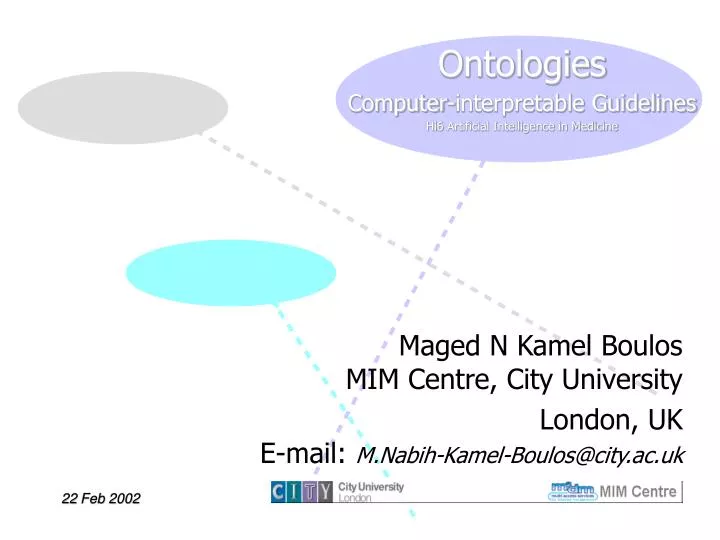 ontologies computer interpretable guidelines hi6 artificial intelligence in medicine