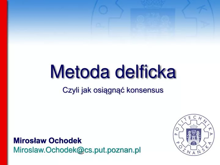 metoda delficka