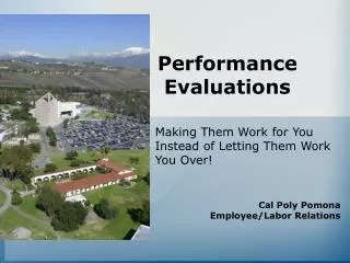Performance Evaluations