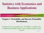 Statistics with Economics and Business Applications