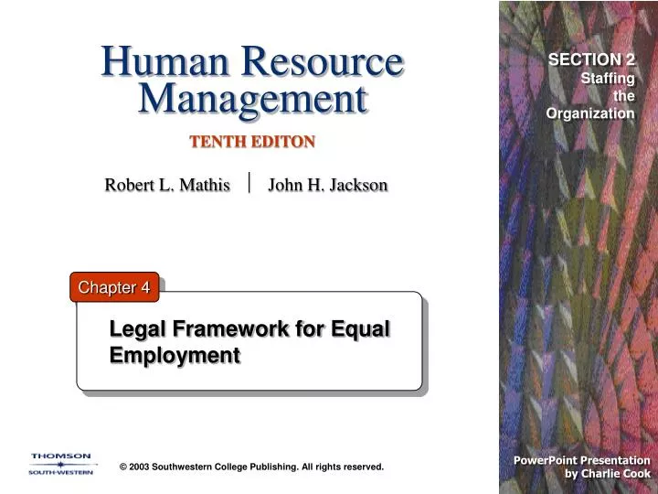human resource management tenth editon