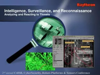Intelligence, Surveillance, and Reconnaissance Analyzing and Reacting to Threats