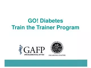 GO! Diabetes Train the Trainer Program