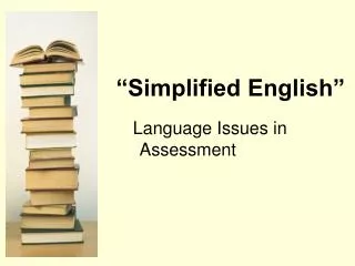 “Simplified English”