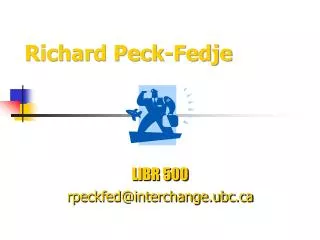 Richard Peck-Fedje