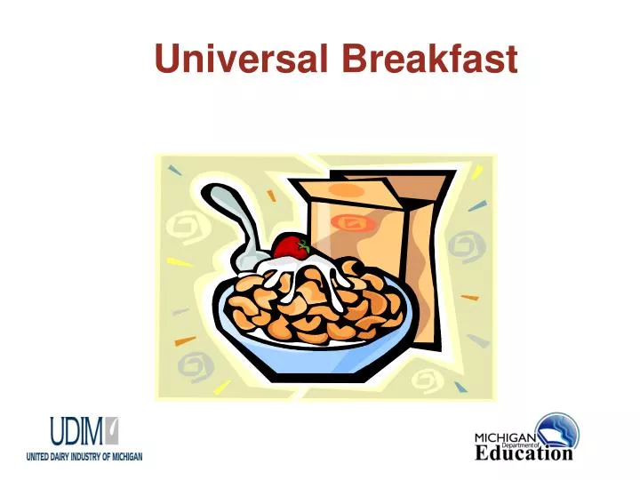 universal breakfast