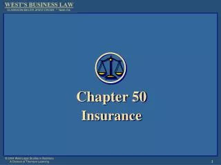 Chapter 50 Insurance