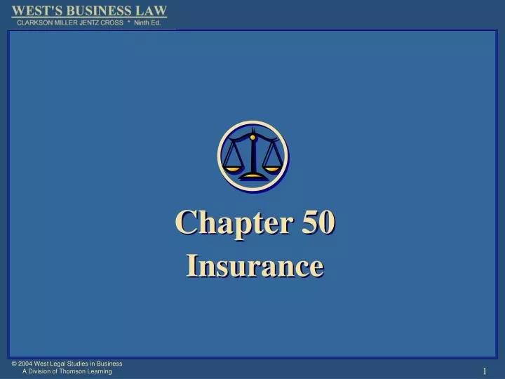 chapter 50 insurance