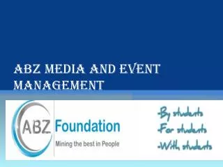 ABZ Media and Event Management