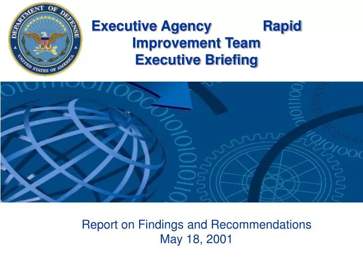 executive agency rapid improvement team executive briefing